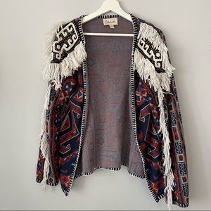 CLEOBELLA FRINGE SWEATER